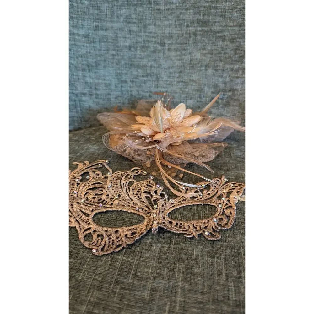 Lace Masquerade Masks for Women - Halloween Elegant Venetian Mask